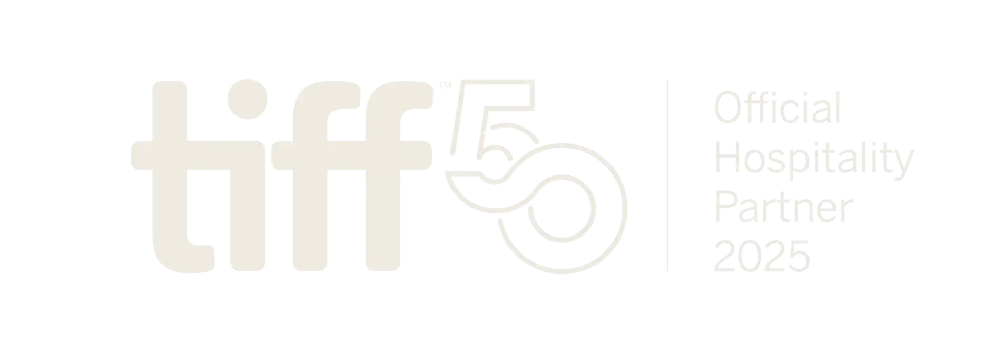 TIFF50 Official Hospitality Partner